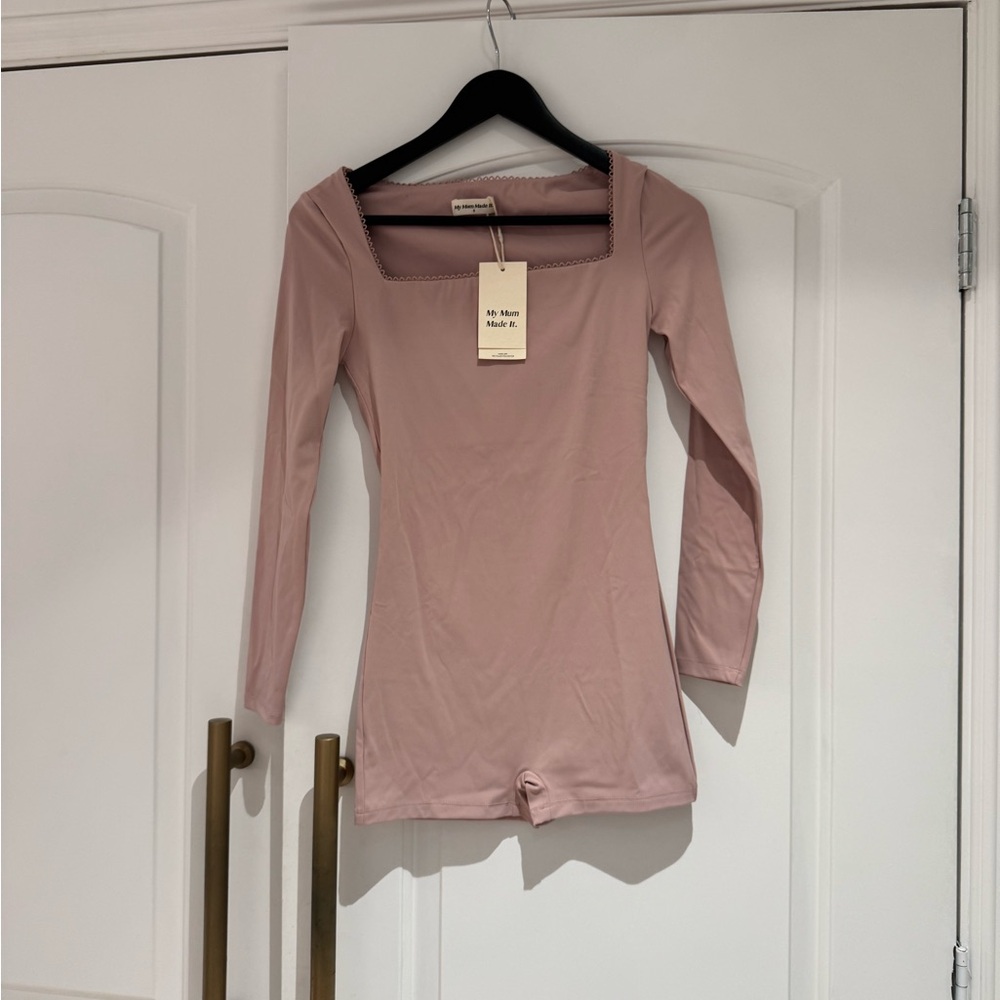 NWT Blush Long Sleeve Bodysuit